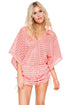 Luli Fama Take Me To Paradise Cabana V Neck Dress